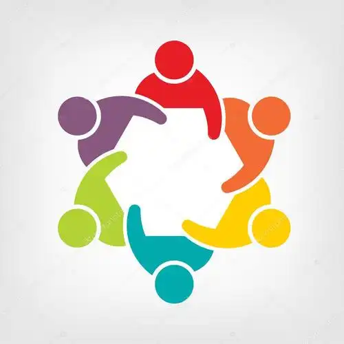 名称:矢量团队会议 6.一群人