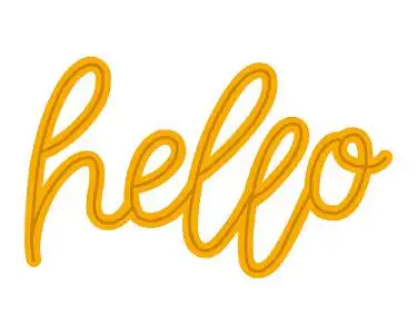 hello字体设计-hello艺术字图片下载-觅知网