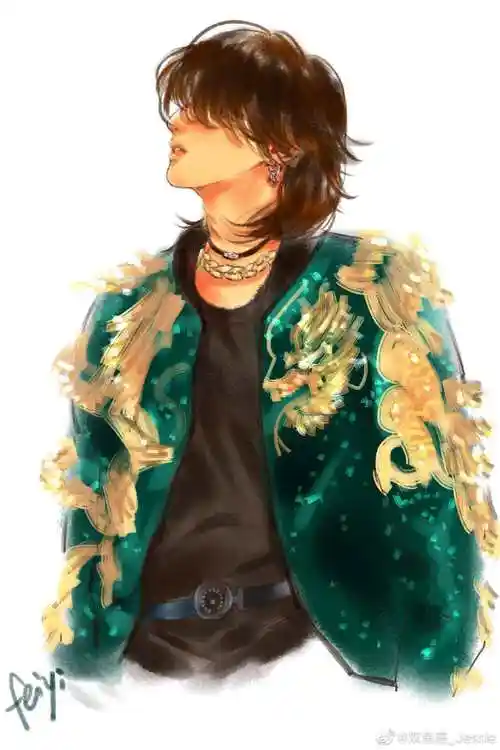 吴亦凡kris手绘漫画