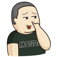 抠鼻子gif挑眉gif无奈gif丑态gif