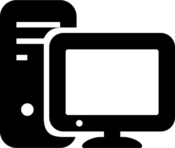 desktop pc free icon