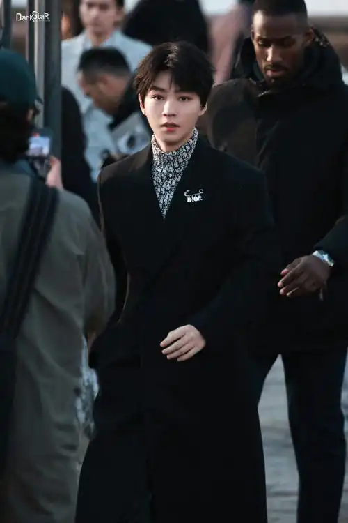 迪奥品牌大使王俊凯##王俊凯 巴黎时装周