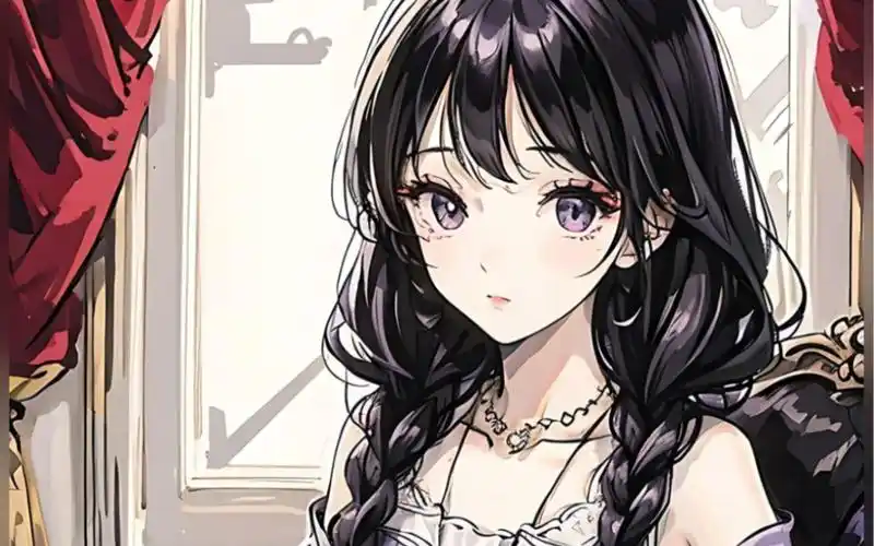 超好看的紫色少女系动漫卡通头像壁纸来了,喜欢的快来看看吧