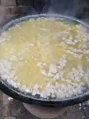 农村正宗的卤水点豆腐,就是这样做成的