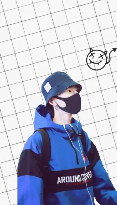 王琳凯壁纸黑白