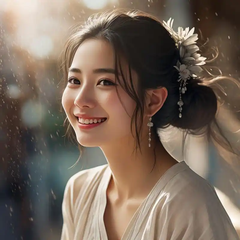 92 绝美真人女生头像合集