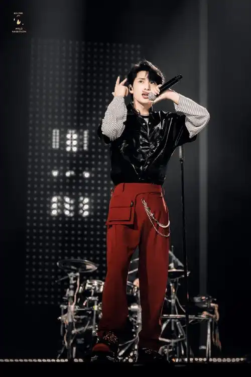 严浩翔尾号6208首秀舞台饭拍五官绝美帅到失语