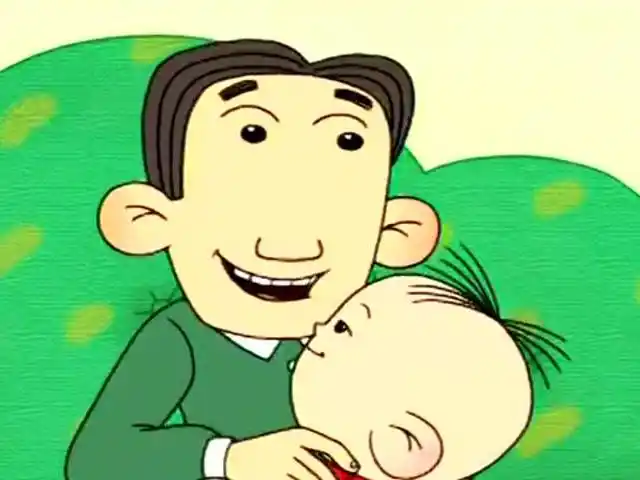 大耳朵图图:图图和爸爸偷偷摸摸的说什么呀