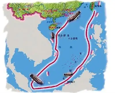 绑匪的货船出广州后,沿越南,新加坡,马来西亚公海漂泊6300多公里