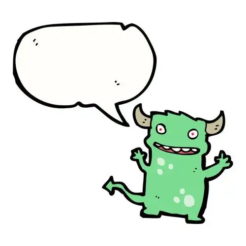 调皮的小淘气鬼,矢量, 卡通调皮的小白色背景上的小鬼