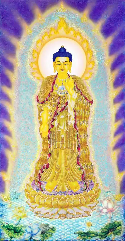 【转载】超级庄严殊胜的阿弥陀佛像!【快收藏吧】