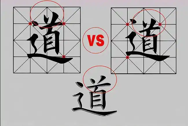 可能在有的场景下,昂"首"挺拔的"道"比后面平庸的"道"