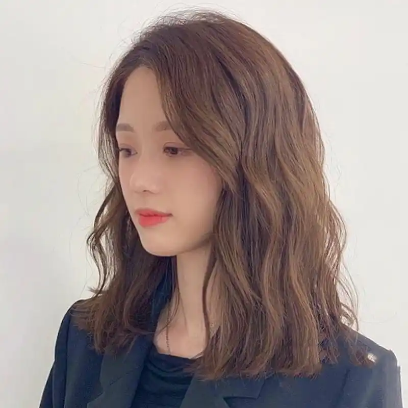 圆脸也可 中短发烫发推荐 超显脸小 温柔甜美法式烫发 减龄烫发 法式