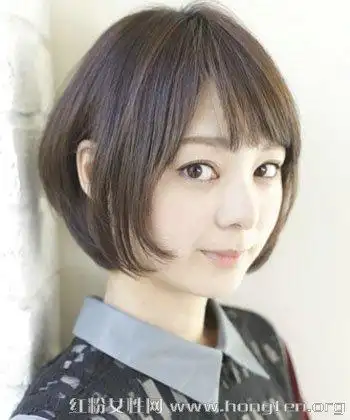 大脸短发发型 女生最简易变脸法宝(3)_红粉女性网