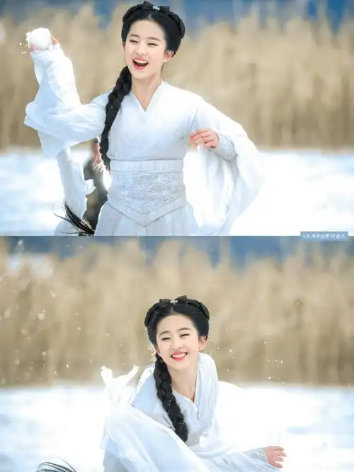 咪咕星鲜事##刘亦菲17岁跑步旧照