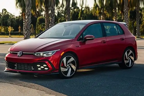 大众推八代高尔夫gti官改组件含前唇扰流装置