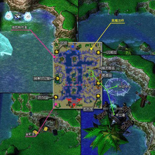 1,好玩的魔兽rpg地图