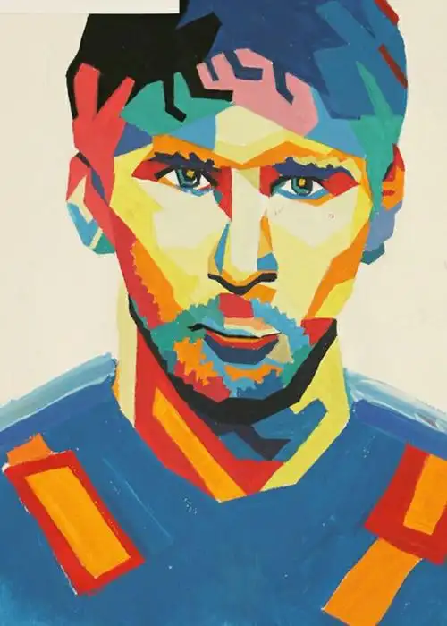 延安大学鲁迅艺术学院设计专业17级设计色彩作业-人物篇