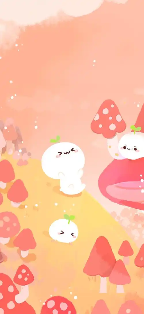 长草颜文字可爱壁纸