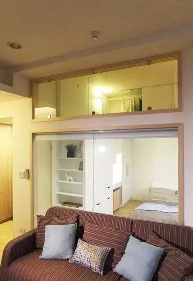 简约温馨家 43平米小户型空间_齐家网装修效果图