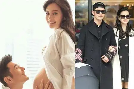 【图】黄晓明晒杨颖孕照澄清代孕谣言 baby秀粉丝少女心