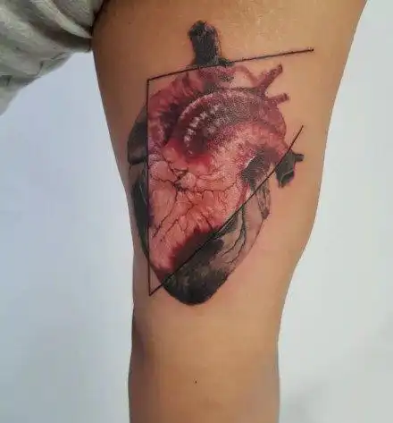 个性的心脏纹身图案大全