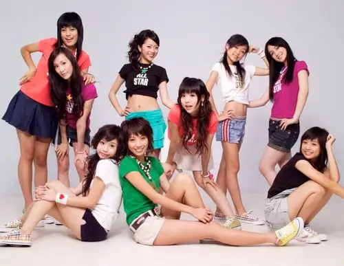 黑涩会美眉成员及全体照片