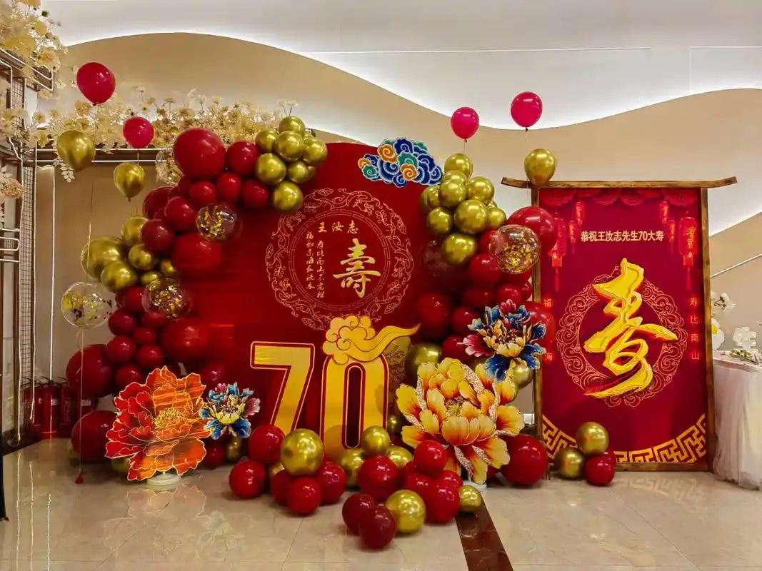 寿宴首选冠豪厅.天增岁月人增寿,春满乾坤福满楼 春风化雨七十 - 抖音