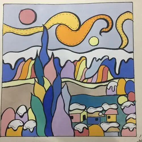 装饰画图片大全彩色 装饰画图片大全彩色简单