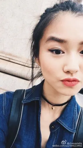 estelle chen 法籍华裔模特 小妞开微博啦