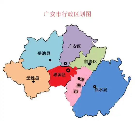 09:30   可以把广安区,岳池县的一部分地域划给华蓥市管辖,这个地图