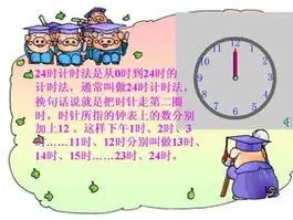 p>正式地点,场合的计时法.为避免上下午混淆而使用,准确地表示时间.