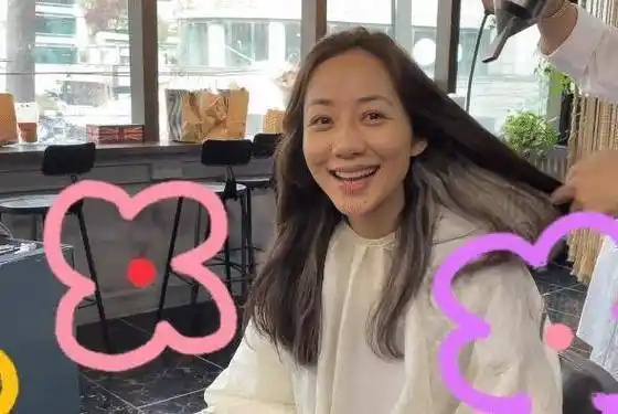 韩雪赶时髦去挑染素颜眼角一堆皱纹看到最终效果年轻好几岁