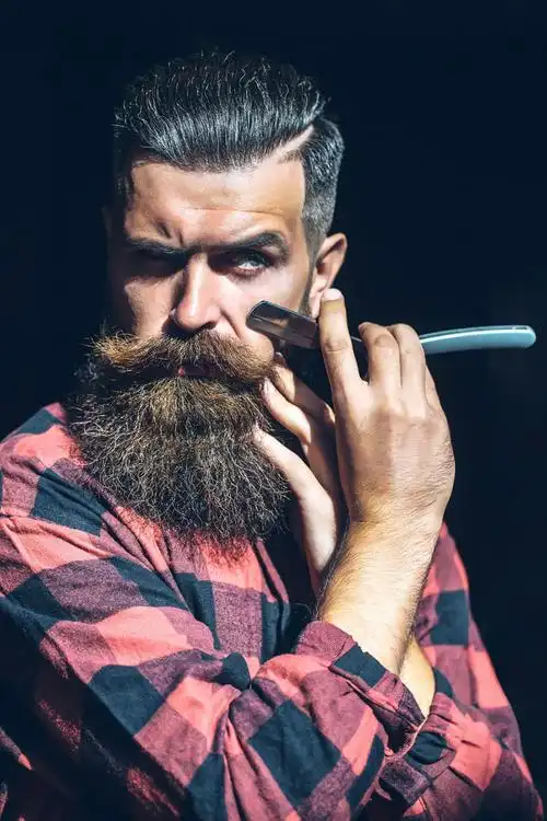 25p长胡须时尚男人jpg高清图片