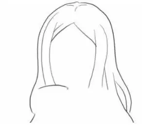 长发女孩简笔画长发女孩简笔画步骤