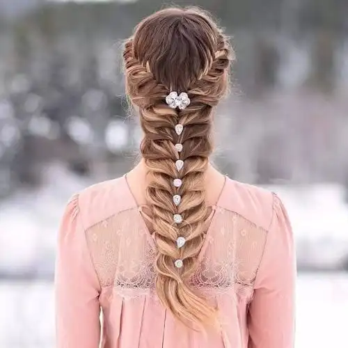 【长发唯美编发】