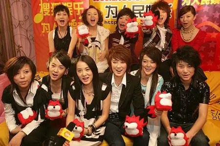 图:perfect10专访间-十全十美合照