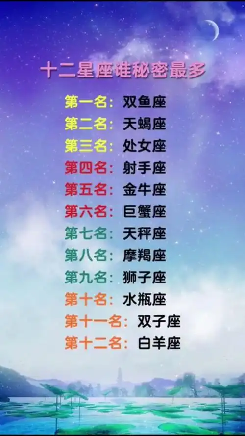 十二星座能活几岁:十二星座中谁是狐狸精