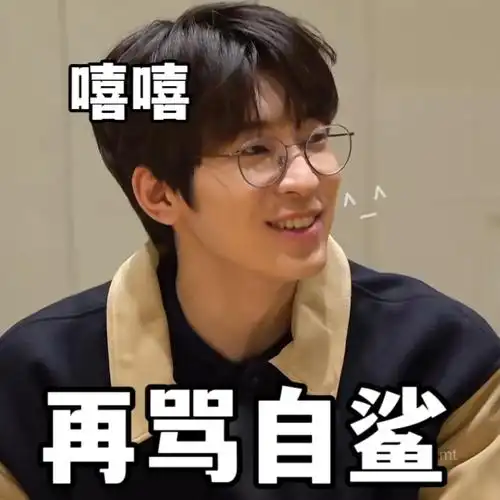 "现在我天天骂人 感觉幸福多啦"goingsvt自制表情包wonwoo合集①拿图