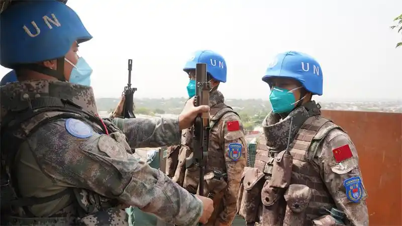 中国第八批赴南苏丹维和步兵营顺利完成轮换交接4