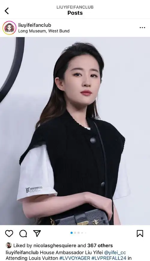 刘亦菲ig更新 【超大原图分享】  发布harpers bazaar 芭莎英国版