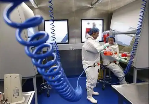 将"接受"p4实验室最高级别的防护措施,而令众人谈之色变的艾滋hiv病毒