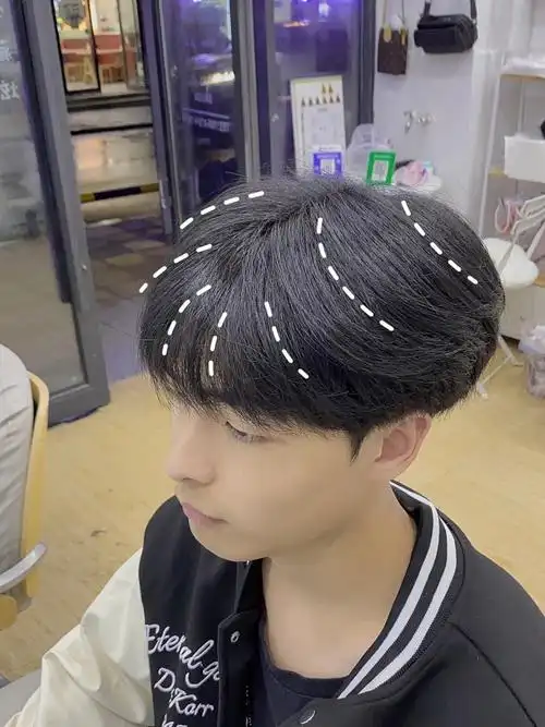 韩式自然微分碎盖造型设计