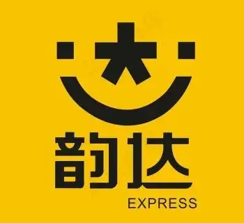 韵达快递企业矢量logo标志图图片ai矢量模版下载