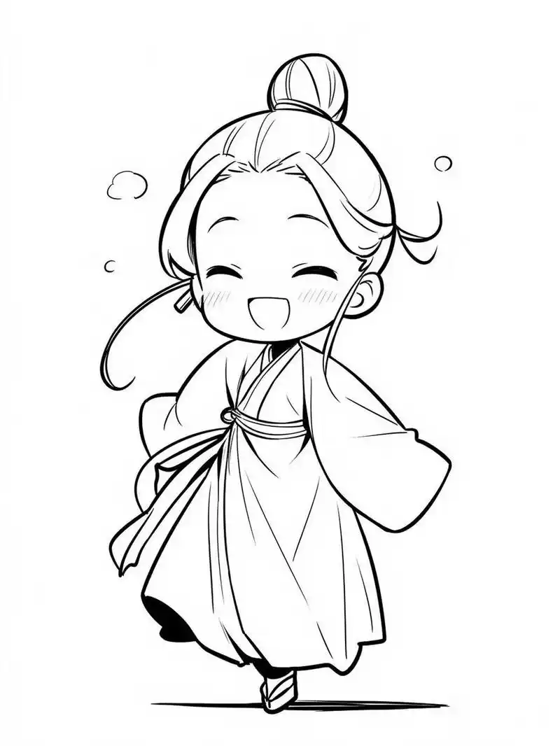 古风q版人物,太可爱了吧! 万物皆可q版化,真的超可爱呀! 快去试试吧!