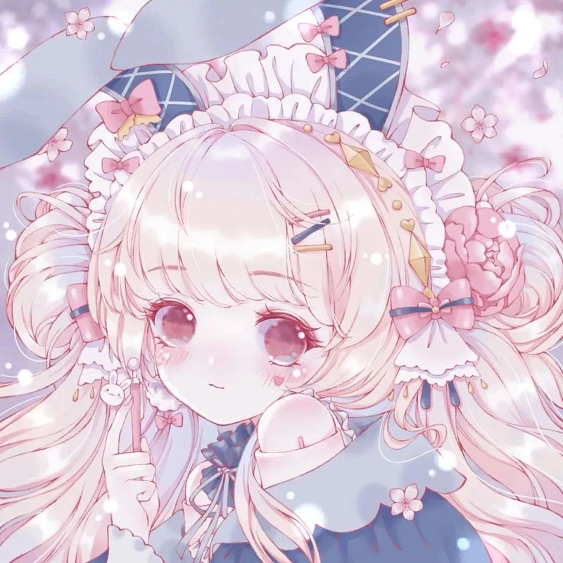 二次元唯美动漫女生头像|似朝朝,亦暮暮