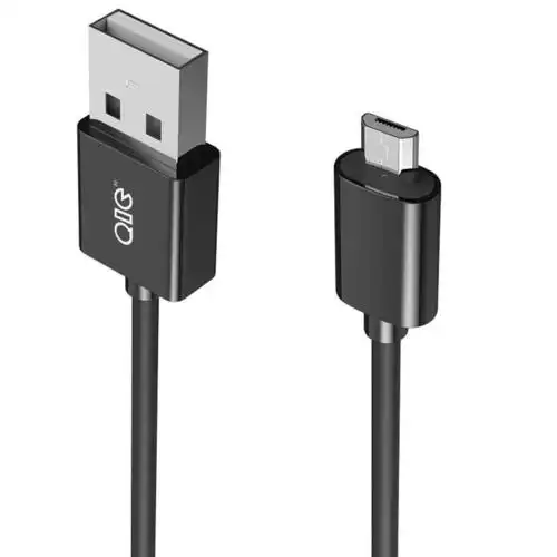 qic scd-b08 micro usb强力充电数据线 0.8米 黑色 - 京东