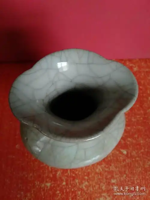 瓷器一个底款宣政年间开封府督造东京官窑归于天成宋徽宗御贡