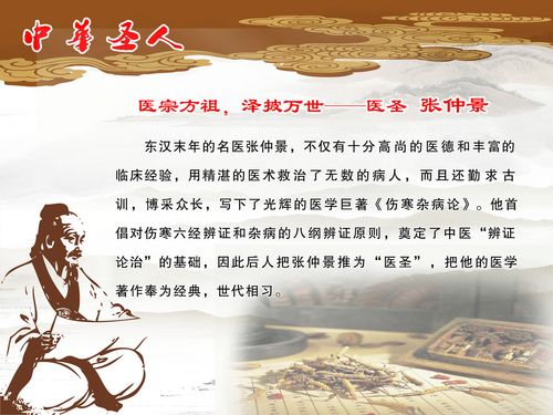 643海报印制海报展板素材693校园文化中华圣人医圣张仲景简介