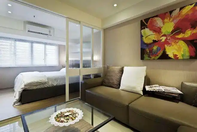 小户型隔断装修效果图_小户型客厅与餐厅隔断装修效果图_卧室隔断装修